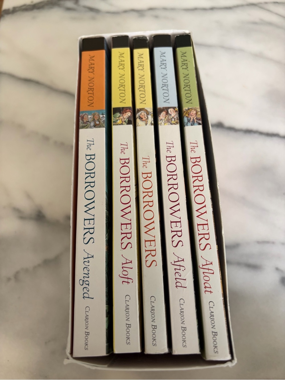 The Complete Adventures of The Borrowers by Mary Norton - Box Set of 5